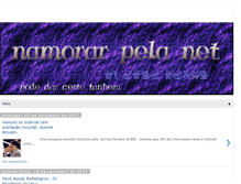 Tablet Screenshot of namorarpelanetpodedarcertosim.blogspot.com