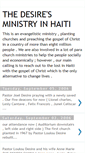 Mobile Screenshot of desireministry.blogspot.com