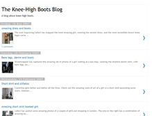 Tablet Screenshot of knee-highboots.blogspot.com