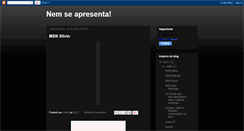 Desktop Screenshot of nemseapresenta.blogspot.com