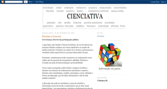 Desktop Screenshot of cienciativa.blogspot.com