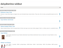 Tablet Screenshot of daisydeariesx-soldout.blogspot.com