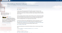 Desktop Screenshot of harrisburgdistrictlibrary.blogspot.com