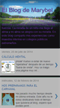 Mobile Screenshot of elblogdemarybel.blogspot.com