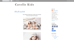 Desktop Screenshot of cavellekids.blogspot.com