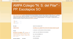 Desktop Screenshot of ampa-escolapios-soria.blogspot.com