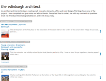 Tablet Screenshot of edinburgharchitect.blogspot.com