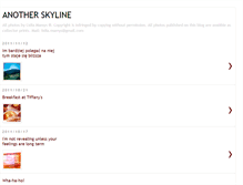 Tablet Screenshot of anotherskyline.blogspot.com