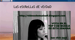 Desktop Screenshot of lasestrellasdeverdad.blogspot.com