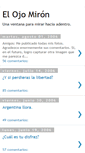 Mobile Screenshot of elojomiron.blogspot.com