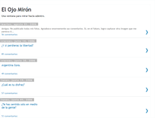 Tablet Screenshot of elojomiron.blogspot.com