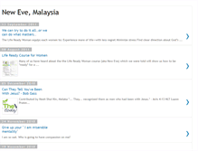 Tablet Screenshot of newevemalaysia.blogspot.com