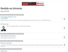 Tablet Screenshot of perdidouniverso.blogspot.com