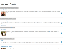 Tablet Screenshot of loriannprince.blogspot.com
