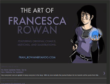 Tablet Screenshot of franrowanart.blogspot.com