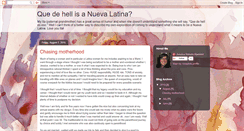 Desktop Screenshot of nuevalatina.blogspot.com