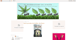 Desktop Screenshot of elhormiguerodezuri.blogspot.com