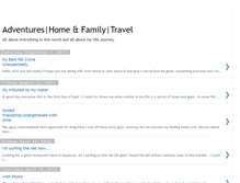 Tablet Screenshot of adventureshomefamilytravel.blogspot.com