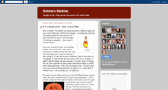 Desktop Screenshot of bobbiesbabbles.blogspot.com