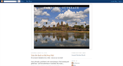 Desktop Screenshot of cambodia-outreach.blogspot.com