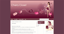 Desktop Screenshot of cherrycloset.blogspot.com