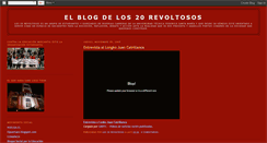 Desktop Screenshot of los20revoltosos.blogspot.com