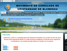 Tablet Screenshot of cursilhoblumenau.blogspot.com