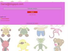 Tablet Screenshot of gameblogspotcom.blogspot.com