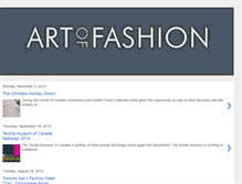 Tablet Screenshot of fashionincanada.blogspot.com