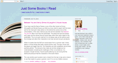 Desktop Screenshot of justsomebooksiread.blogspot.com