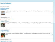 Tablet Screenshot of betterbabies.blogspot.com