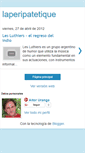 Mobile Screenshot of laperipatetique.blogspot.com