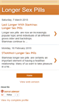 Mobile Screenshot of longersexpills.blogspot.com