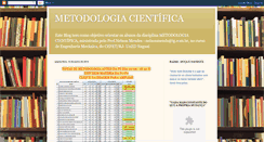 Desktop Screenshot of metodologiacientfica.blogspot.com