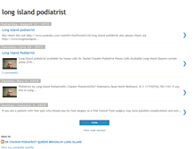 Tablet Screenshot of longislandpodiatrist.blogspot.com