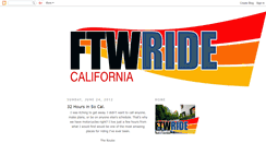 Desktop Screenshot of ftwcalifornia.blogspot.com