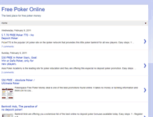 Tablet Screenshot of free-poker-online.blogspot.com