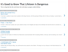 Tablet Screenshot of lifeteenisdangerous.blogspot.com