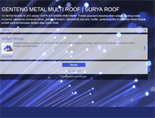 Tablet Screenshot of metal-gentengmetal.blogspot.com