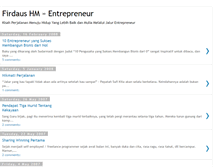 Tablet Screenshot of firdaushm.blogspot.com