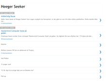 Tablet Screenshot of heeger.blogspot.com