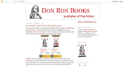 Desktop Screenshot of donronbooks.blogspot.com