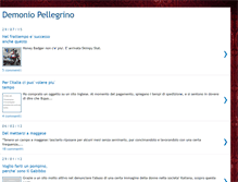 Tablet Screenshot of demoniopellegrino.blogspot.com