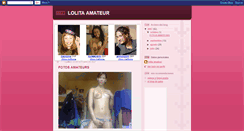 Desktop Screenshot of lolitaamateur.blogspot.com