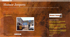 Desktop Screenshot of humorjeepero.blogspot.com