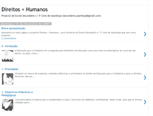 Tablet Screenshot of direitos-mais-humanos.blogspot.com