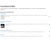 Tablet Screenshot of muzikgameaku.blogspot.com
