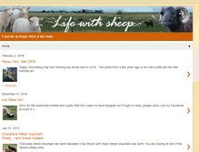 Tablet Screenshot of lifewithsheep.blogspot.com