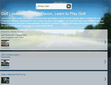 Tablet Screenshot of golflessonsinexeter.blogspot.com
