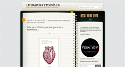 Desktop Screenshot of literaturaypoesia20.blogspot.com